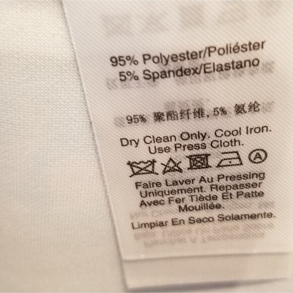 Donna Karan NEW A-Line V Neck Sleeveless Comfortable Short Dress Women's Size 4 - Picture 11 of 15